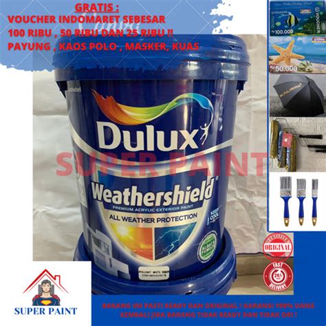 Jual Cat Tembok Dulux Weathershield Pro Tinting B Bisa Request Warna