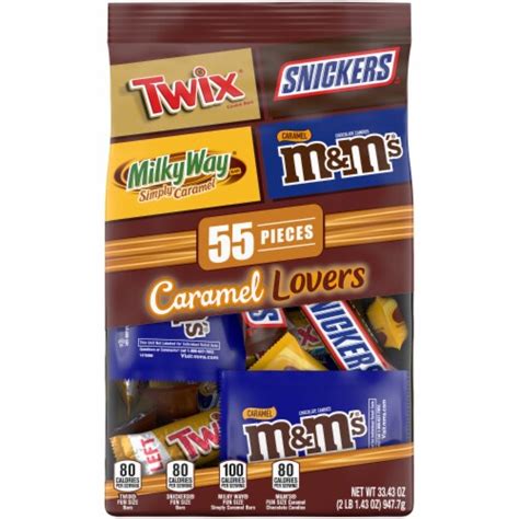 Snickers Mandms Caramel Twix And Milky Way Caramel Lovers Chocolate Candy