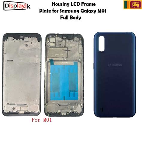 Housing LCD Frame Plate For Samsung Galaxy M01 Display LK