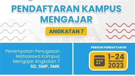 Pendaftaran Kampus Mengajar Angkatan Masih Dibuka Hingga November