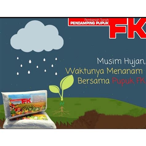 Pupuk Fk Pembenah Tanah Pupuk Dari Surga Kg Shopee Indonesia