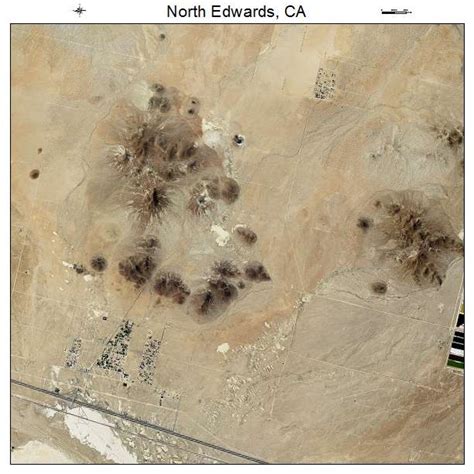 Aerial Photography Map of North Edwards, CA California