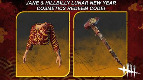 Dead By Daylight Jane And Hillbilly Lunar New Year Event Cosmetics Drop