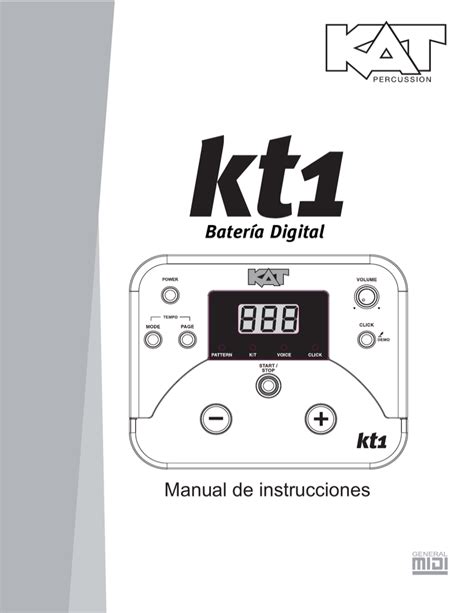 Manual De Instrucciones