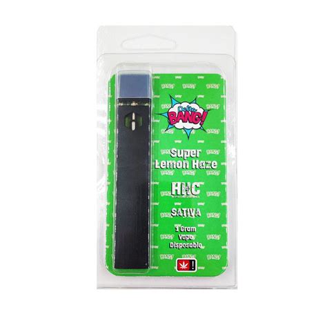 Cbd Vape Disposable Hhc Super Lemon Haze Sativa 1ml Delta Bang