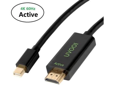 Active Mini Displayport To Hdmi Adapter Cable Feet Mini Dp To