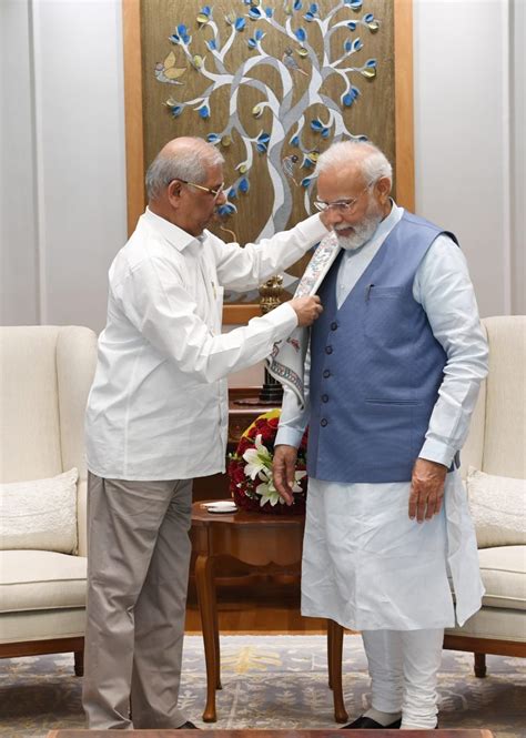 His Excellency Paid A Courtesy Call On Honourable Prime Minister Shri