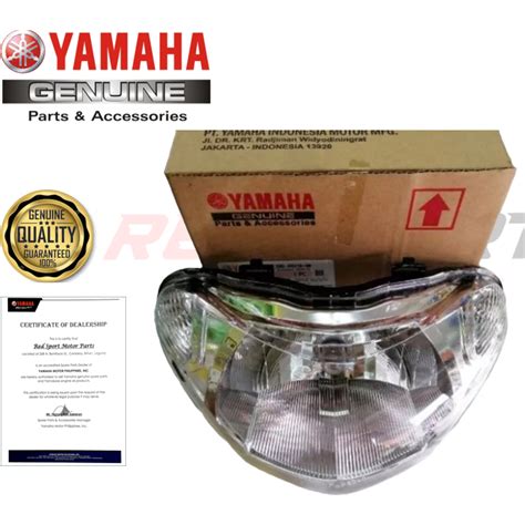 Yamaha Genuine Headlight For Mio Sporty Amore Shopee Philippines