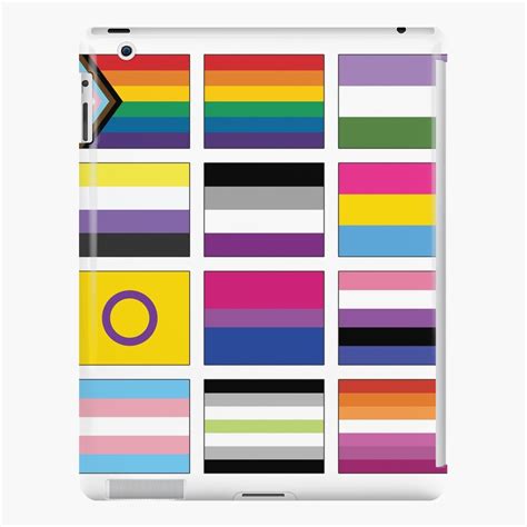 Lgbtq Community Pride Flags Sticker Pack Ipad Case And Skin By