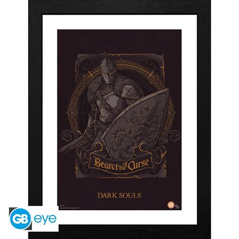 Dark Souls Framed Print Bearer Of The Curse