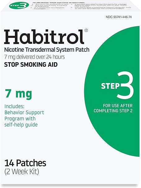 Amazon Habitrol Nicotine Transdermal System Patch Stop Smoking