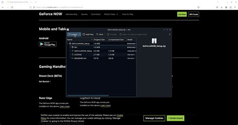 how to install geforce now on steam deck