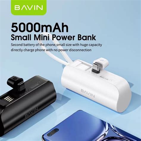 Bavin Pc Pc Mah Mini Fast Charging Portable Power Bank