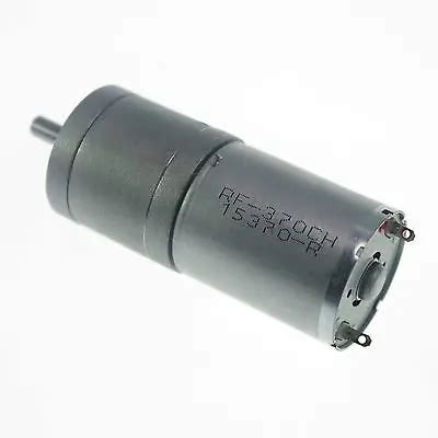 Vdc Rpm Heavy Duty Gearhead Dc Motor Compact High Speed Geared