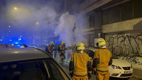 Alarma Por El Incendio De Contenedores En El Centro De Palma Diario