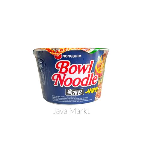 Nong Shim Instant Bowl Noodle Hot And Spicy Java Markt