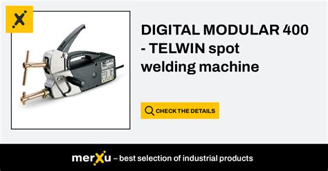 Telwin DIGITAL MODULAR 400 Spot Welding Machine MerXu Negotiate