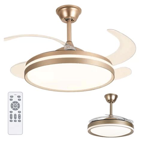 Ventilador De Teto Grande Com Controle Remoto - Ventilador de Teto Grande Lampada Led 3 em 1 Lustre Controle Remoto Pa ...