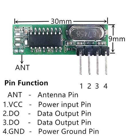 433Mhz Superheterodyne RF Receiver and Transmitter Module 阿里巴巴