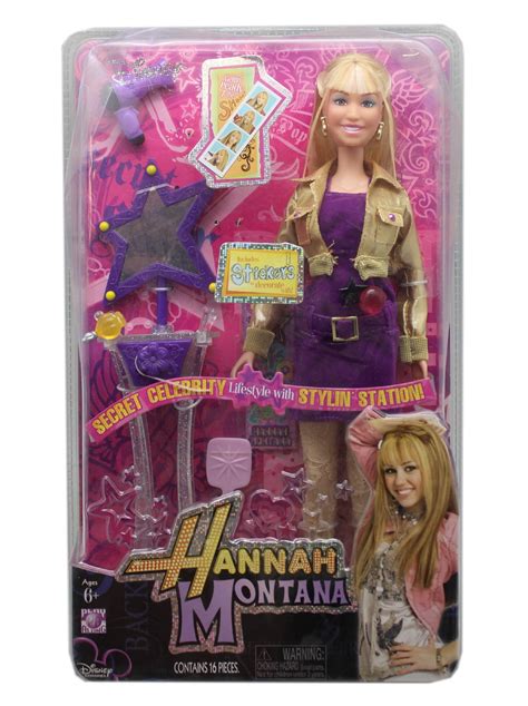 Hannah Montana Doll And Hair Outfit Styling Station