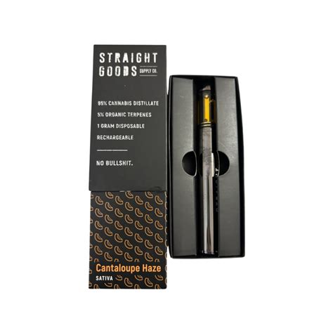 Straight Goods 1 Gr Disposable Vape Medicinal Tokes Delivery Service Leafythings