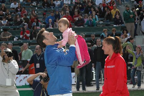 Mia Hamm And Nomar Garciaparra With Daughter At Celebrity  Flickr