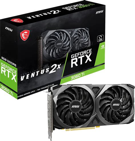 Msi Rtx 3060 Ti Ventus 2x 8g Gddr6 V1 Lhr Uk Computers And Accessories