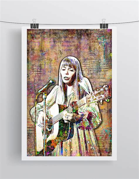 Joni Mitchell Print Joni Mitchell Artwork Joni Mitchell Art - Etsy