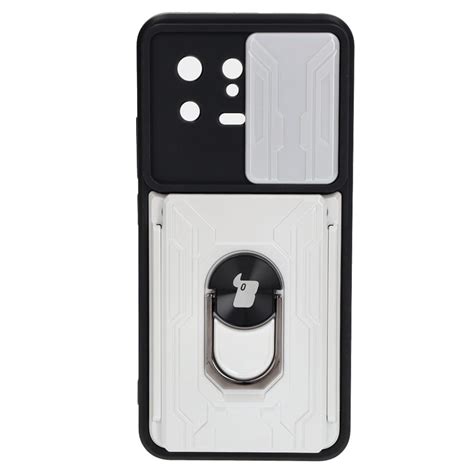 Etui Bizon Case Camshield Card Slot Ring Do Xiaomi Bia E Bia Y