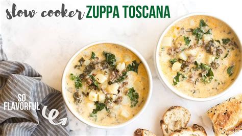 Slow Cooker Zuppa Toscana The Recipe Rebel Youtube