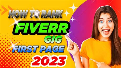 How To Rank Fiverr Gig On First Page 2023 How To Make Money On Fiverr