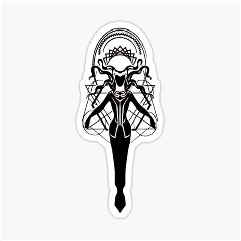 Darkhold Witch Of Chaos Sticker For Sale By E Cool Redbubble