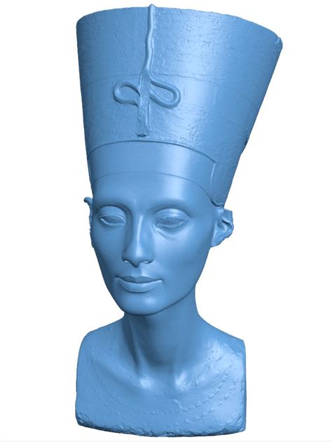 Bust of Nefertiti at the Neues Museum, Berlin – 3D Model – Vector files