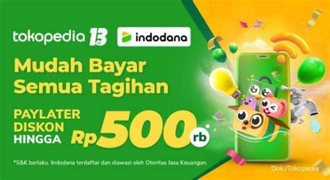 Promo Tagihan Tokopedia Promo Tokopedia Spesial Ultah Ke 13 Bayar