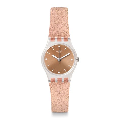 Reloj Swatch Pinkindescent Too Lk D Transparente Btime