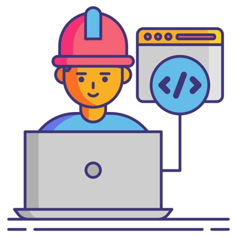 Engineer Flaticons Lineal Color Icon