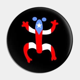 Puerto Rico Flag Boricua Taino Nation Pins And Buttons For Sale TeePublic