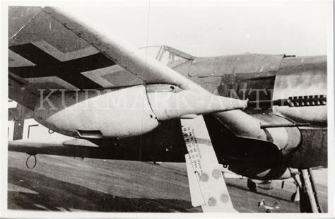 D Foto Wehrmacht Archiv Repro Luftwaffe Flugzeug Fw Gondel Mg Top