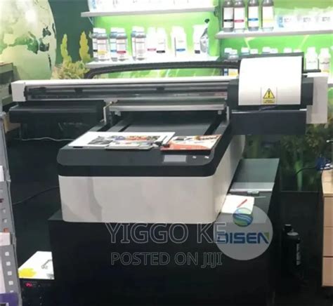 60x90cm UV Flatbed Machine With 3pc Epson TX800 Printheads In Nairobi