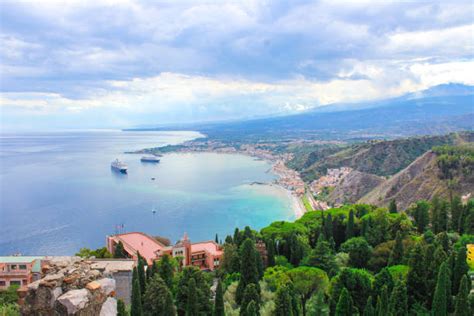 3,500+ Taormina Beach Sicily Stock Photos, Pictures & Royalty-Free ...