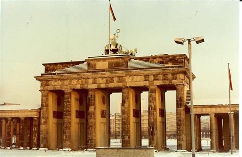 Brandenburg Gate - 1980 | Brandenburg gate, West berlin, Brandenburg