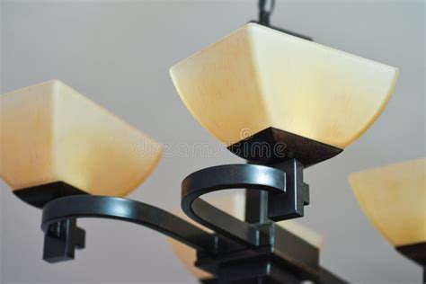 Apartment Lamp Stock Image Image Of Black Glass Detail 38553883