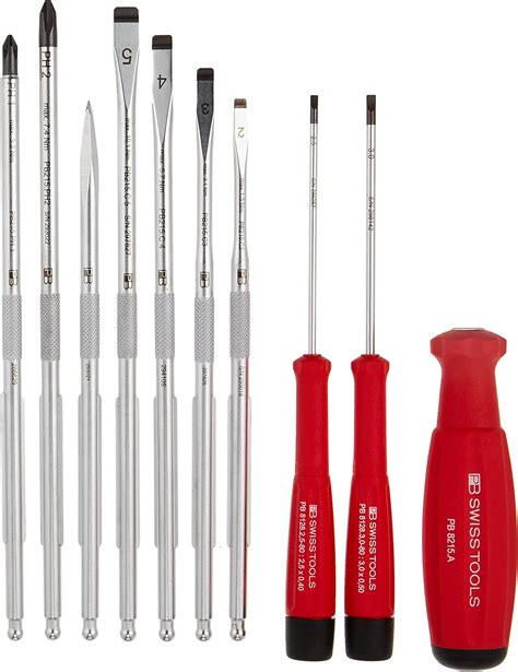 Pb Swiss Tools Juego De Destornilladores Swissgrip Con Cuchillas