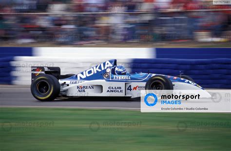 Mika Salo Tyrrell Yamaha British Gp Motorsport Images