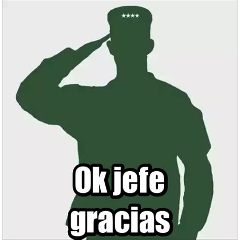 Ok Jefe Gracias Sticker De Whatsapp Descargarstickers