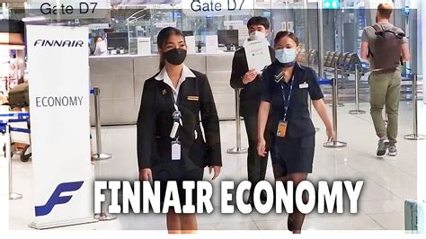 Finnair Economy Flight Bangkok To Helsinki Youtube