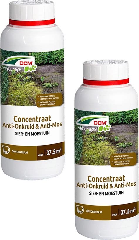 Dcm Naturapy Anti Onkruid Anti Mos Totaal Concentraat Algen