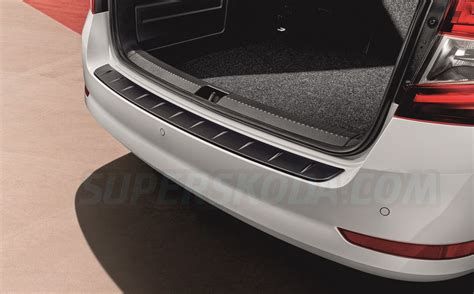 Fabia III Combi Facelift - original Skoda rear bumper protective panel ...