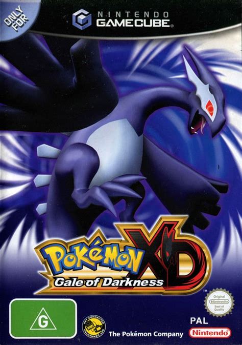 Pokémon XD Gale of Darkness 2005 GameCube box cover art MobyGames