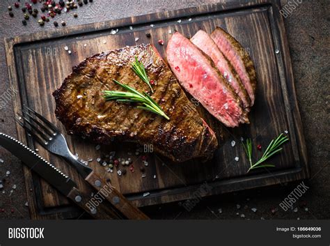 Fresh Grilled Meat Grilled Beef Image And Photo Bigstock